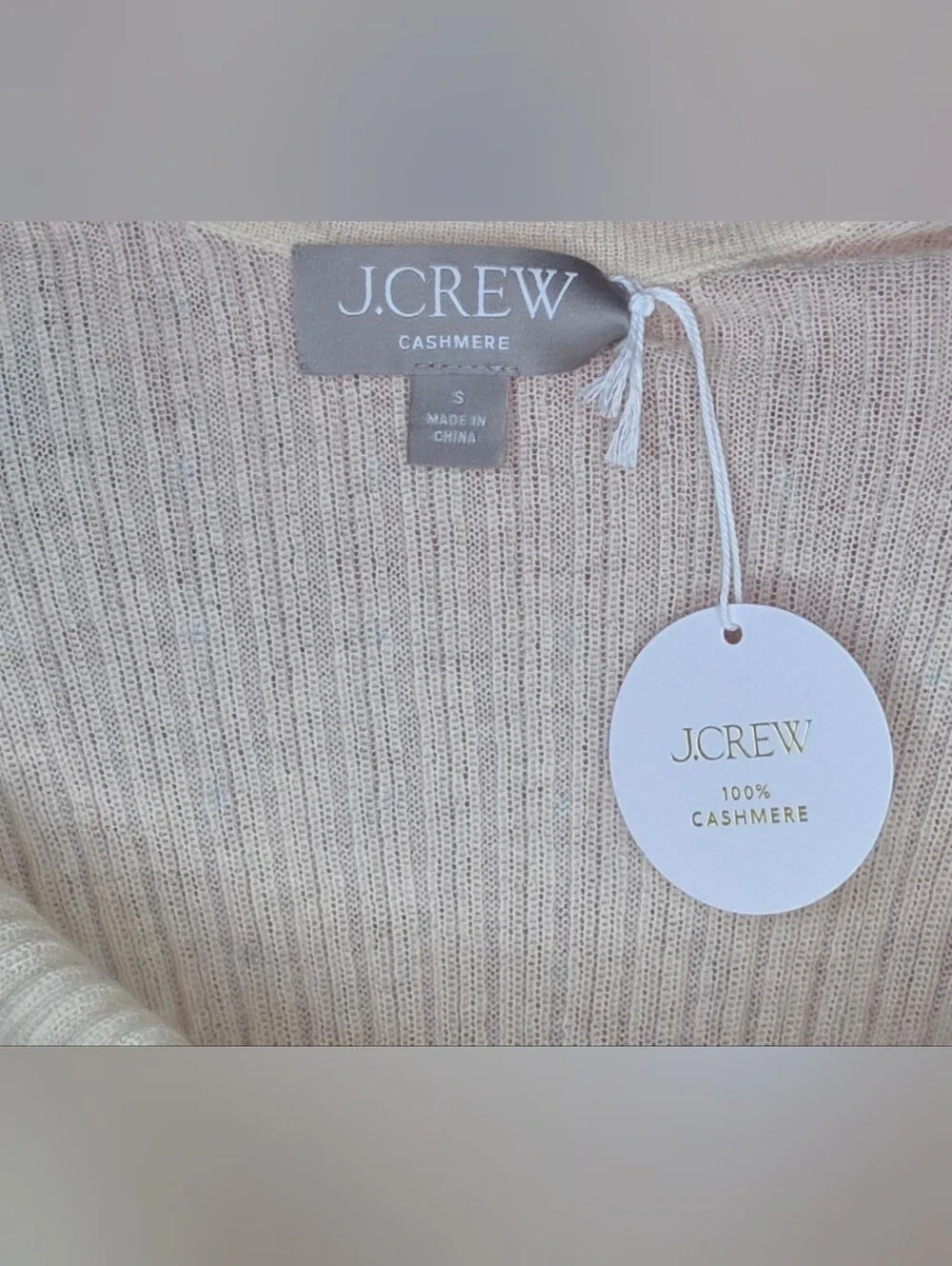 J.Crew Embellished Cashmere Tank Quiet Luxury Soft Glam Balletcore S